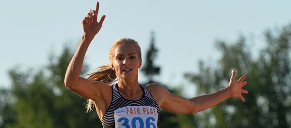 Russian long jump athlete Darya Klishina - Sputnik International