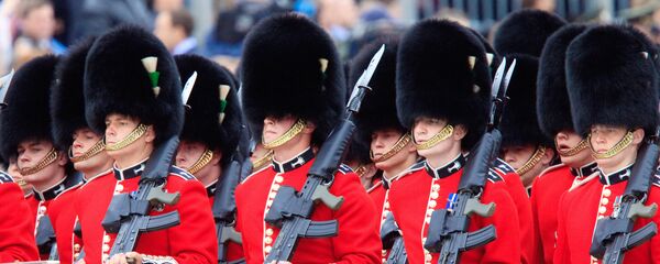 British soldiers during a parade British soldiers during a parade - Sputnik International