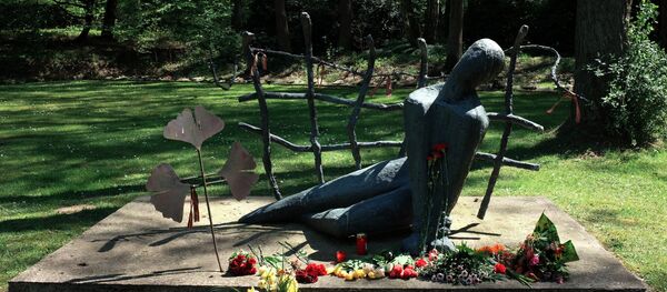 A memorial in Hamburg at the burial of 652 Soviet POWs killed at the Neuengamme concentration camp between October 1941 and May 1942 A memorial in Hamburg at the burial of 652 Soviet POWs killed at the Neuengamme concentration camp between October 1941 and May 1942 - Sputnik International