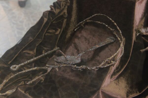 One of the spoons used to dig the escape tunnel. One of the spoons used to dig the escape tunnel. - Sputnik International