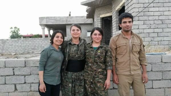 Yazidi fighters Yazidi fighters - Sputnik International