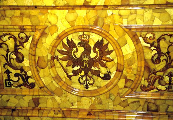 A fragment of the Amber Room A fragment of the Amber Room - Sputnik International