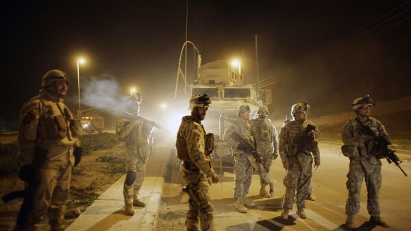 US Army soldiers , Mosul , north of Baghdad, Iraq (File) - Sputnik International