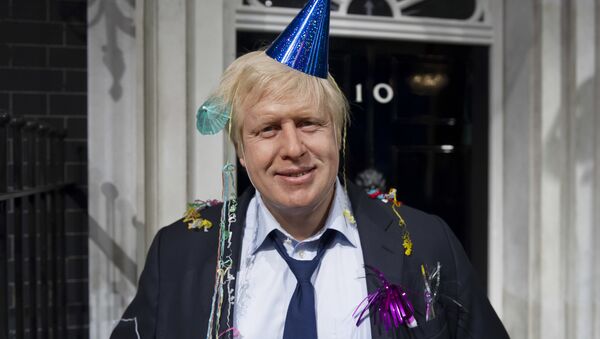 Madame Tussaud's London mark Boris Johnson's victory in the London mayoral election by giving him a post-party makeover. - Sputnik International