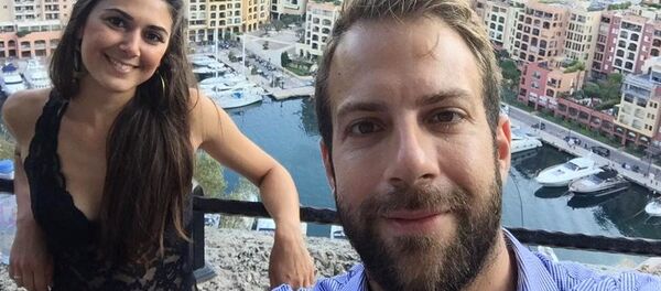 Vangelis Antonakos and his wife Amalia Kolovou - Sputnik International