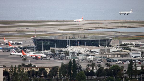 View of the Nice Cote d'Azur Airport, southeastern France - Sputnik International