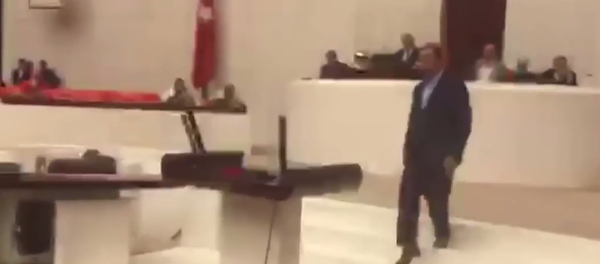 Turkish Parliament During Bombing - Sputnik International