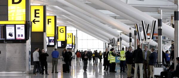 Heathrow airport's Terminal Five is pictured in London Heathrow airport's Terminal Five is pictured in London - Sputnik International