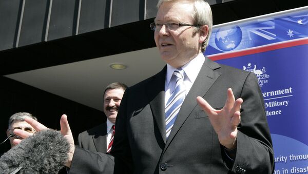 Australian Ex Prime Minister Kevin Rudd - Sputnik International
