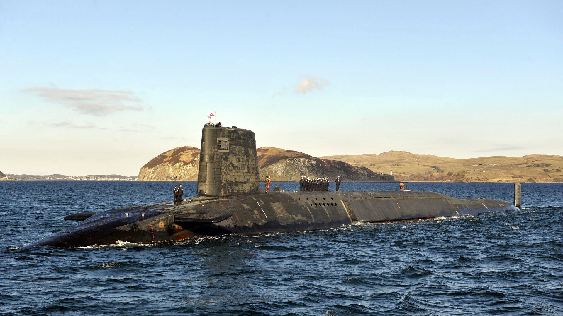 Trident Nuclear Submarine, HMS Victorious, on patrol off the west coast of Scotland - Sputnik International, 1920, 02.09.2021