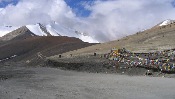 Taglang La mountain pass in Ladakh - Sputnik International