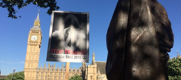 Anti-Trident demonstration in London, 18 July, 2016. Anti-Trident demonstration in London, 18 July, 2016. - Sputnik International