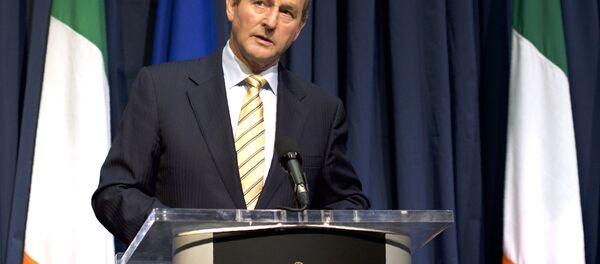Ireland's Prime Minister Enda Kenny addresses journalists during a press conference in Dublin, Ireland, on June 24, 2016, following the result of the United Kingdom's EU referendum. Ireland's Prime Minister Enda Kenny addresses journalists during a press conference in Dublin, Ireland, on June 24, 2016, following the result of the United Kingdom's EU referendum. - Sputnik International