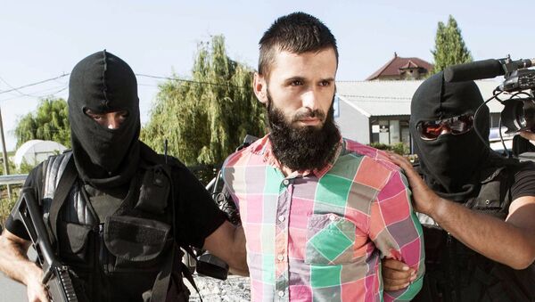 Capturing a jihadist in Kosovo (File) - Sputnik International