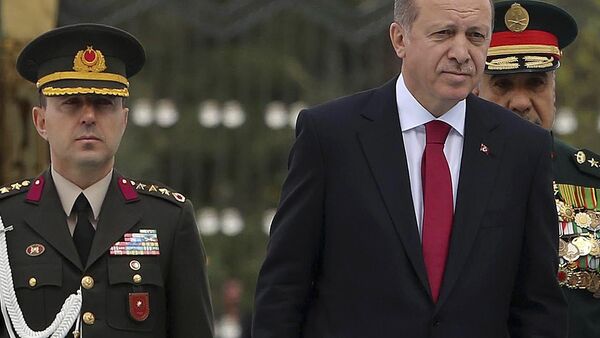 Turkish President Recep Tayyip Erdogan and Ali Yazici - Sputnik International