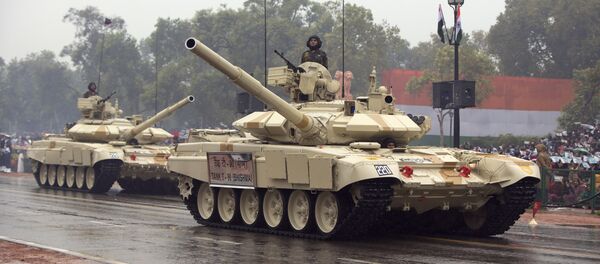 Indian Army Tanks (file) - Sputnik International