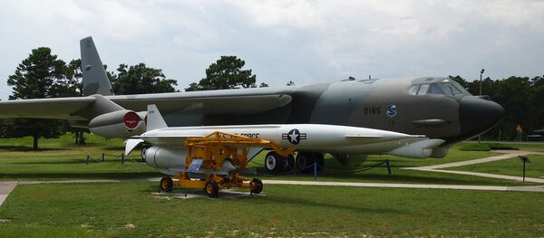 The Hound Dog was an air-launched supersonic nuclear missile designed to destroy heavily defended ground targets. - Sputnik International