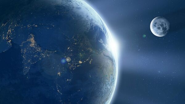 Earth and moon - Sputnik International