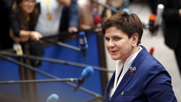 Poland's Prime Minister Beata Szydlo arrives at the EU Summit in Brussels, Belgium, June 28, 2016 - Sputnik International