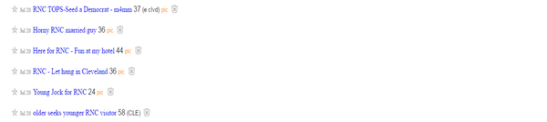 Gay Escorts Making Big Bucks Off Closeted GOP Convention Goers Gay Escorts Making Big Bucks Off Closeted GOP Convention Goers - Sputnik International