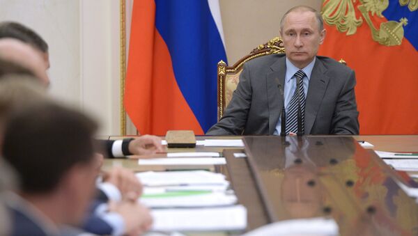 President Putin holds meeting with Russian Government - Sputnik International