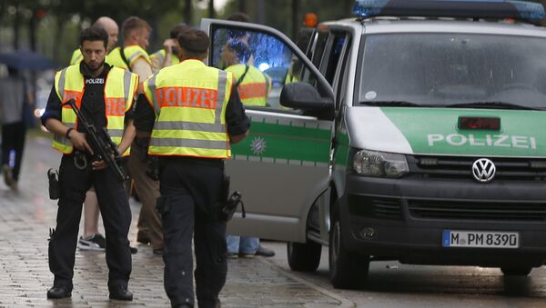 Munich Police During Shooting - Sputnik International