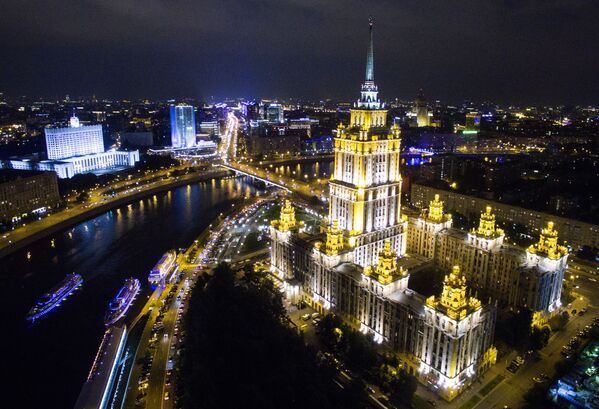 Spectacular Bird's-Eye Views of Moscow's 'Seven Sisters' - Sputnik International