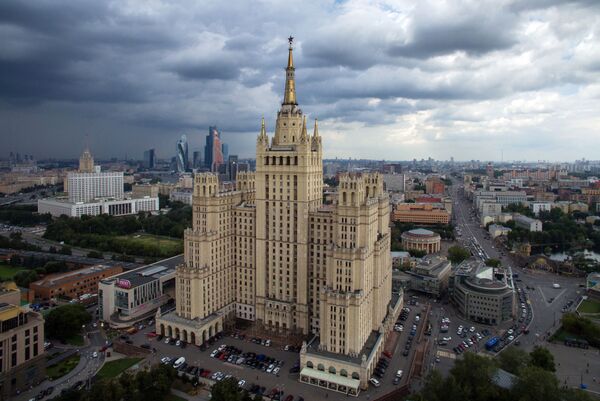 Spectacular Bird's-Eye Views of Moscow's 'Seven Sisters' - Sputnik International