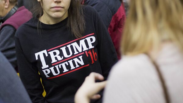 Trump Putin 2016 - Sputnik International