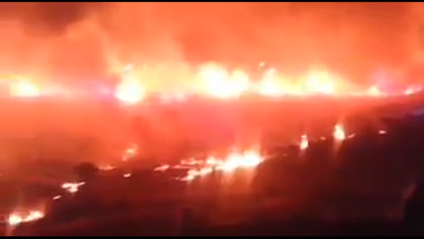 Massive Fire in Turkey - Sputnik International