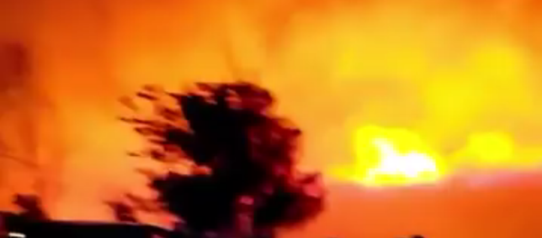 Major NATO Base Fire in Izmir, Turkey - Sputnik International