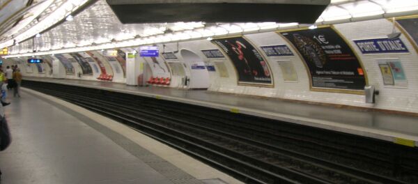 Porte_d'Italie_(Paris_Métro). (File) - Sputnik International