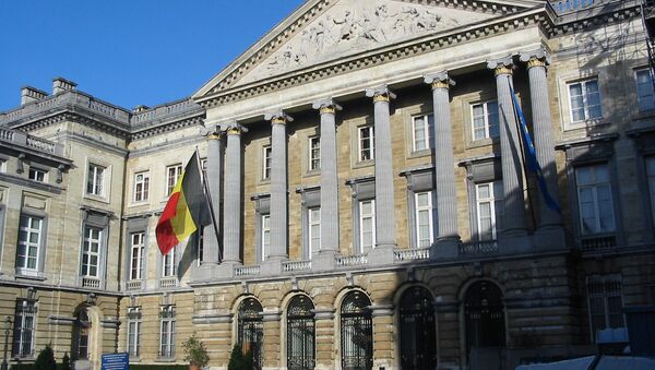 The Palace of the Nation in Brussels, home to both Chambers of the Federal Parliament of Belgium - Sputnik International
