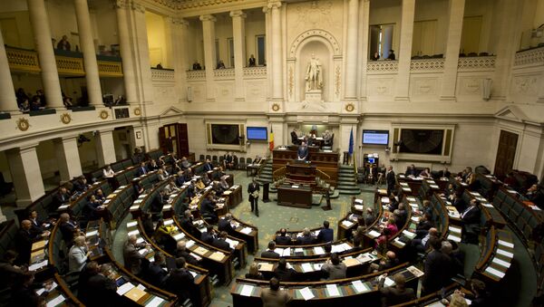 Belgian Federal Parliament. File photo - Sputnik International