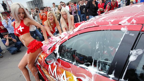 Erotic Car Washing. File photo. - Sputnik International