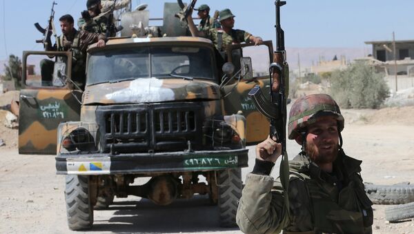 Syrian soldiers in the province of Homs (File) - Sputnik International