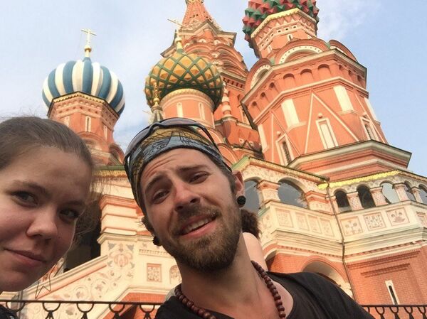 Alexander Rendakov on the Red Square - Sputnik International