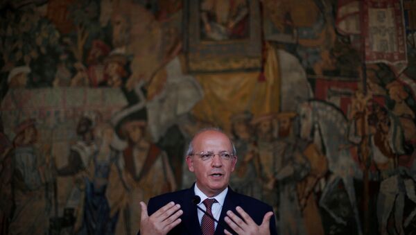 Portugal's Foreign Affairs minister Augusto Santos Silva attends a news conference at Necessidades Palace in Lisbon, Portugal July 27, 2016 - Sputnik International