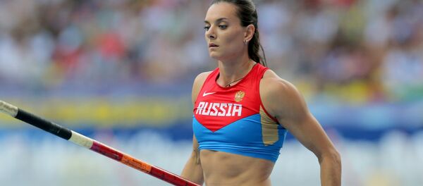 Two-time Olympic pole vault champion, Russia’s Yelena Isinbaeva Two-time Olympic pole vault champion, Russia’s Yelena Isinbaeva - Sputnik International