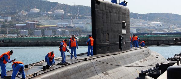 The diesel-electric submarine Novorossiysk has arrived at her basic site at the Novorossiysk naval base - Sputnik International