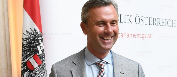 The third President of the National Council and far-right FPOe presidential candidate Norbert Hofer attends a press conference on the annulation of the last presidential election on July 1, 2016, in Vienna - Sputnik International