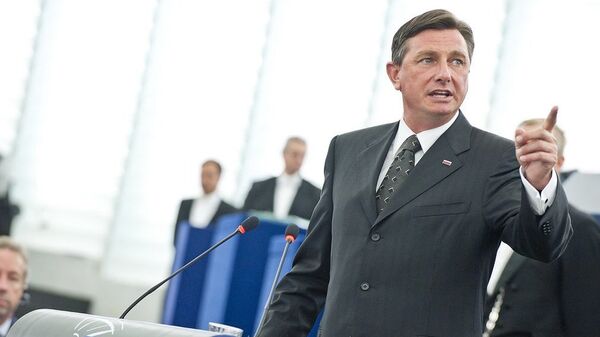 Slovenian President Borut Pahor  - Sputnik International