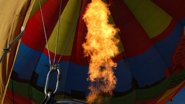 Air Balloon fire - Sputnik International