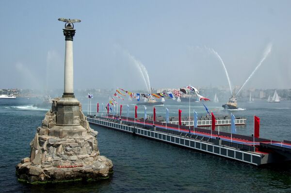 During the Navy Day celebrations in Sevastopol, Crimea - Sputnik International