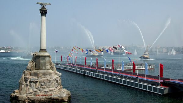 During the Navy Day celebrations in Sevastopol, Crimea - Sputnik International