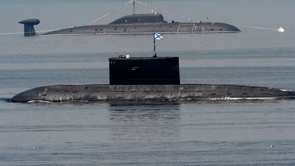 Russian Pacific Fleet submarines during Navy Day celebrations in Vladivostok - Sputnik International