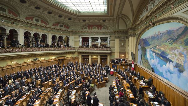 Meeting of the Federal assembly at the House of Parliament in Bern. (File) - Sputnik International