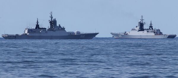 Boiky and Stoiky corvettes return to Baltiysk - Sputnik International