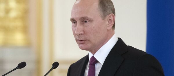 President Vladimir Putin meets with national Olympic team in Kremlin President Vladimir Putin meets with national Olympic team in Kremlin - Sputnik International