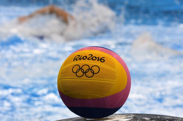 Rio 2016 water polo ball - Sputnik International